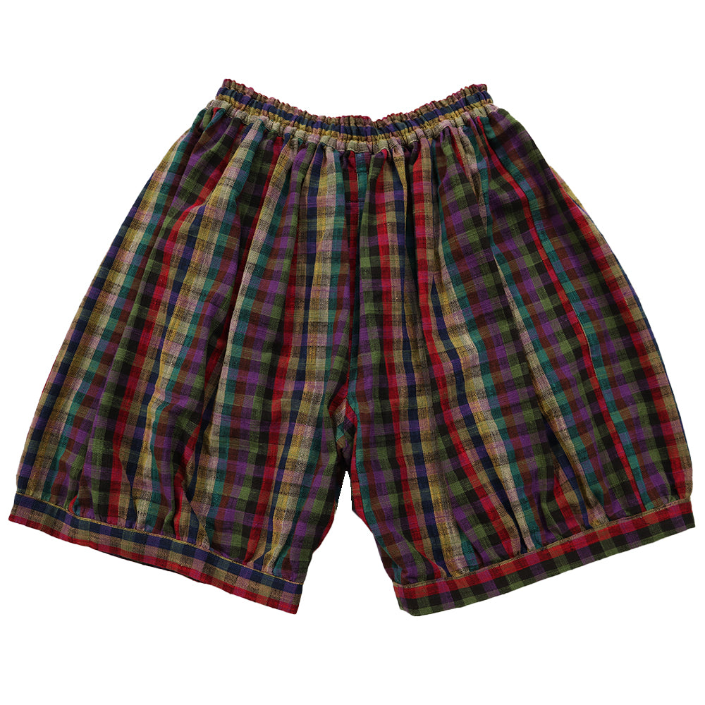 【予約商品】ギエモン  久留米絣  パンツ　Y7121　日本製【2026ss】