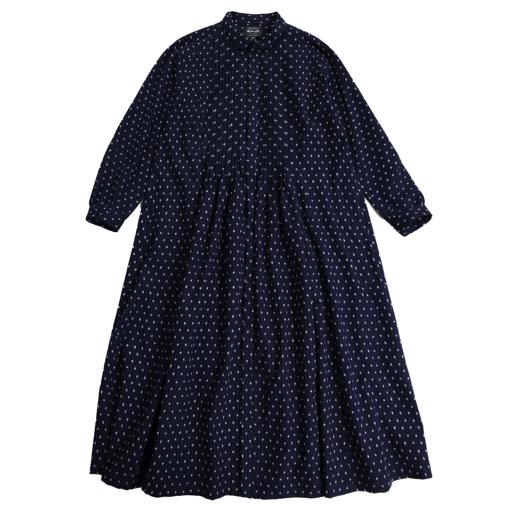 Giemon Giemon Kurume Kasuri Jumper Skirt Y9067 Made in Japan [2025ss]