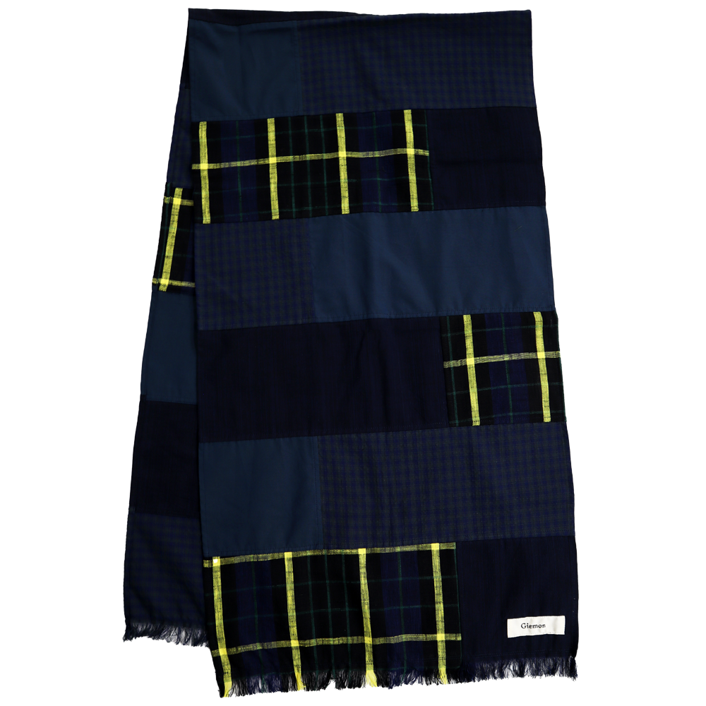 Giemon Giemon Kurume Kasuri Jumper Skirt Y9067 Made in Japan [2025ss]