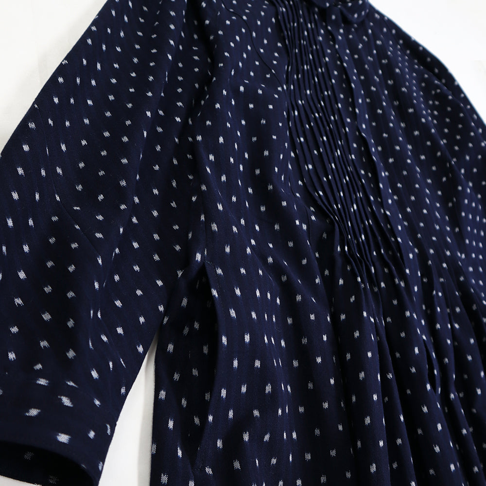 Giemon Giemon Kurume Kasuri Jumper Skirt Y9067 Made in Japan [2025ss]