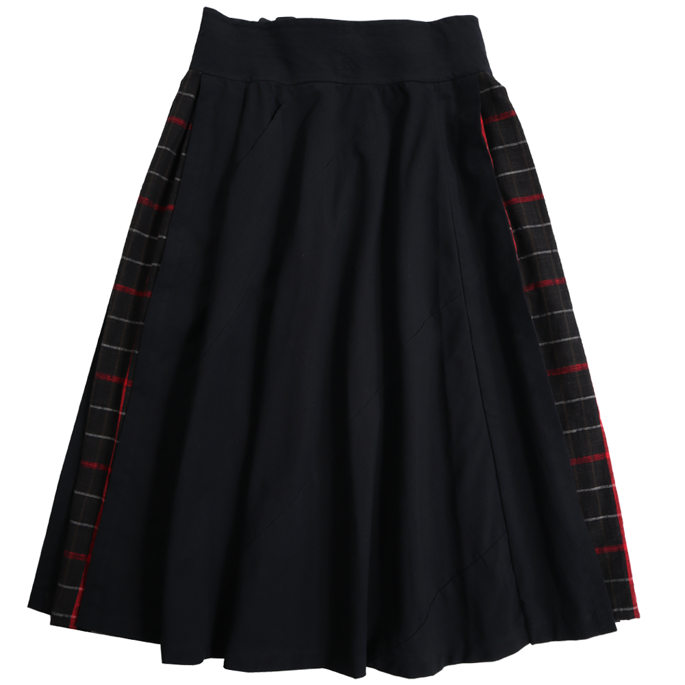Giemon Giemon Kurume Kasuri Jumper Skirt Y9067 Made in Japan [2025ss]