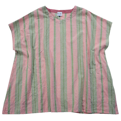 Giemon Giemon Blouse Y5126 Appappa Easy Clothes Kurume Kasuri Made in Japan [2023gs]