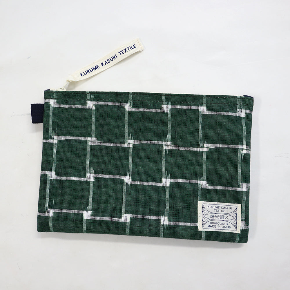 【予約商品】ギエモン 久留米絣  ケースカラーM  日本製【2026ss】