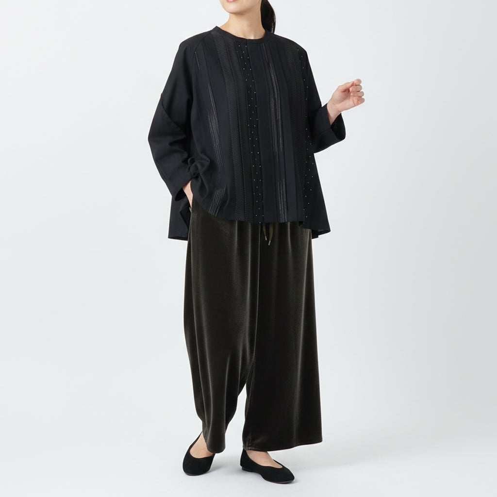 Giemon ギエモン ぎえもん 久留米絣 パンツ　G713　G713-2  日本製【2025aw】