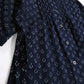 Giemon Kurume Kasuri Blouse Dolman Sleeves S528 Made in Japan Mother's Day