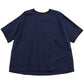 儀右ヱ門 ギエモン ぎえもん 久留米絣 ドルマンスリーブTシャツ ブラウス　Y5168 日本製