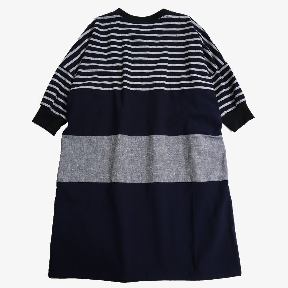 義右衛門 Giemon Kurume Kasuri 背帶裙 Y9067 日本製 [2025ss]