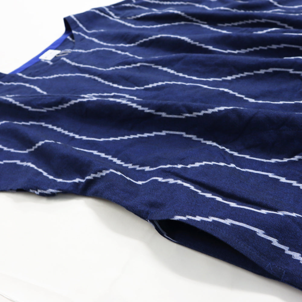 Giemon Giemon 襯衫 Y5126 Appappa Easy Clothes Kurume Kasuri Made in Japan [2023gs]