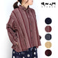 [Pre-order item] Giemon Kurume Kasuri Blouse Ta527 Made in Japan [2024aw]