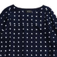 Giemon Giemon 3/4 Sleeve Dress So240 Kurume Kasuri Made in Japan Mother's Day