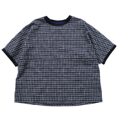 義右衛門 Giemon Kurume Kasuri 背帶裙 Y9067 日本製 [2025ss]