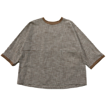 義右衛門 Giemon Kurume Kasuri 背帶裙 Y9067 日本製 [2025ss]