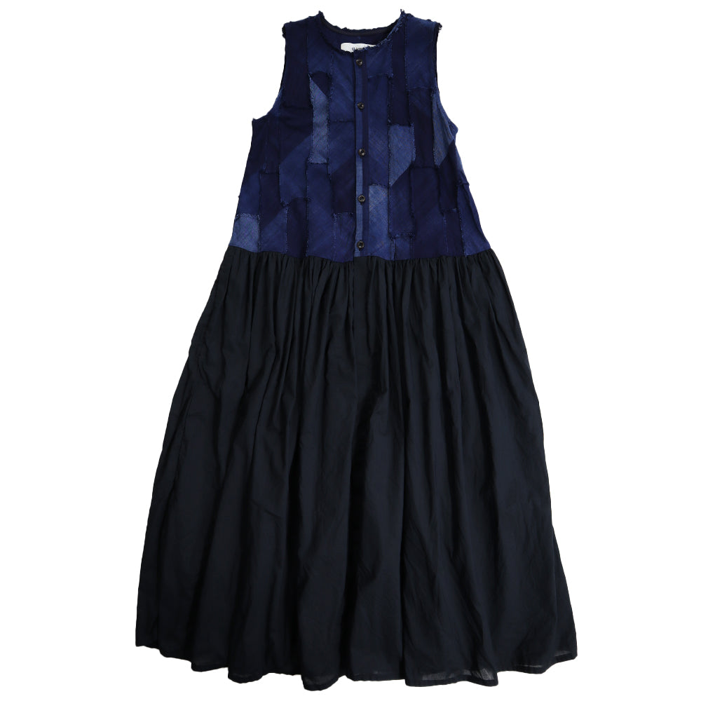 【予約商品】Giemon  久留米絣  ワンピース  G-233  日本製【2026ss】