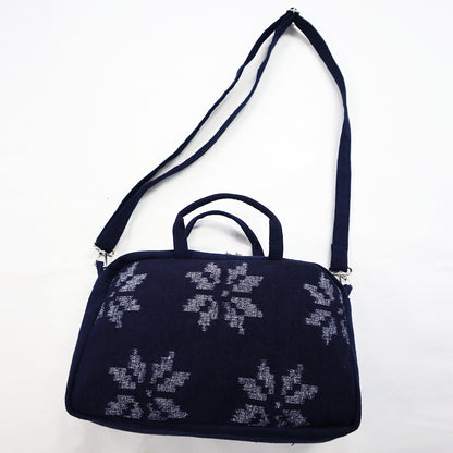 儀右ヱ門 ギエモン ぎえもん 久留米絣　ポシェット　ボストン　日本製　【2025-26gs】