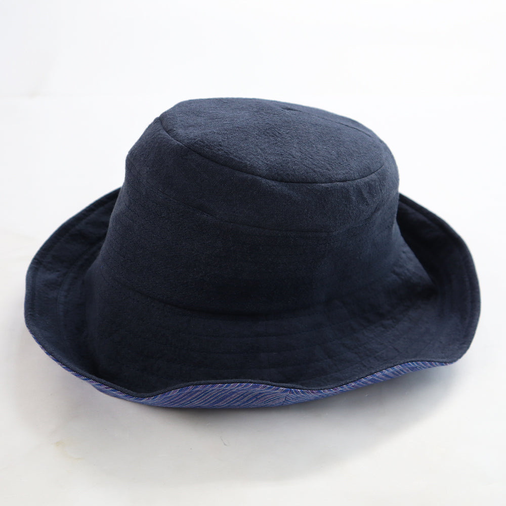 【予約商品】儀右ヱ門 久留米絣  帽子　BS-0007  日本製【2026ss】