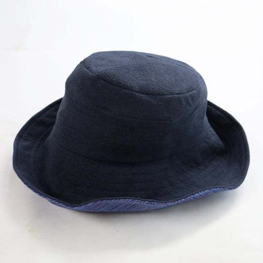 【予約商品】儀右ヱ門 久留米絣  帽子　BS-0007  日本製【2026ss】