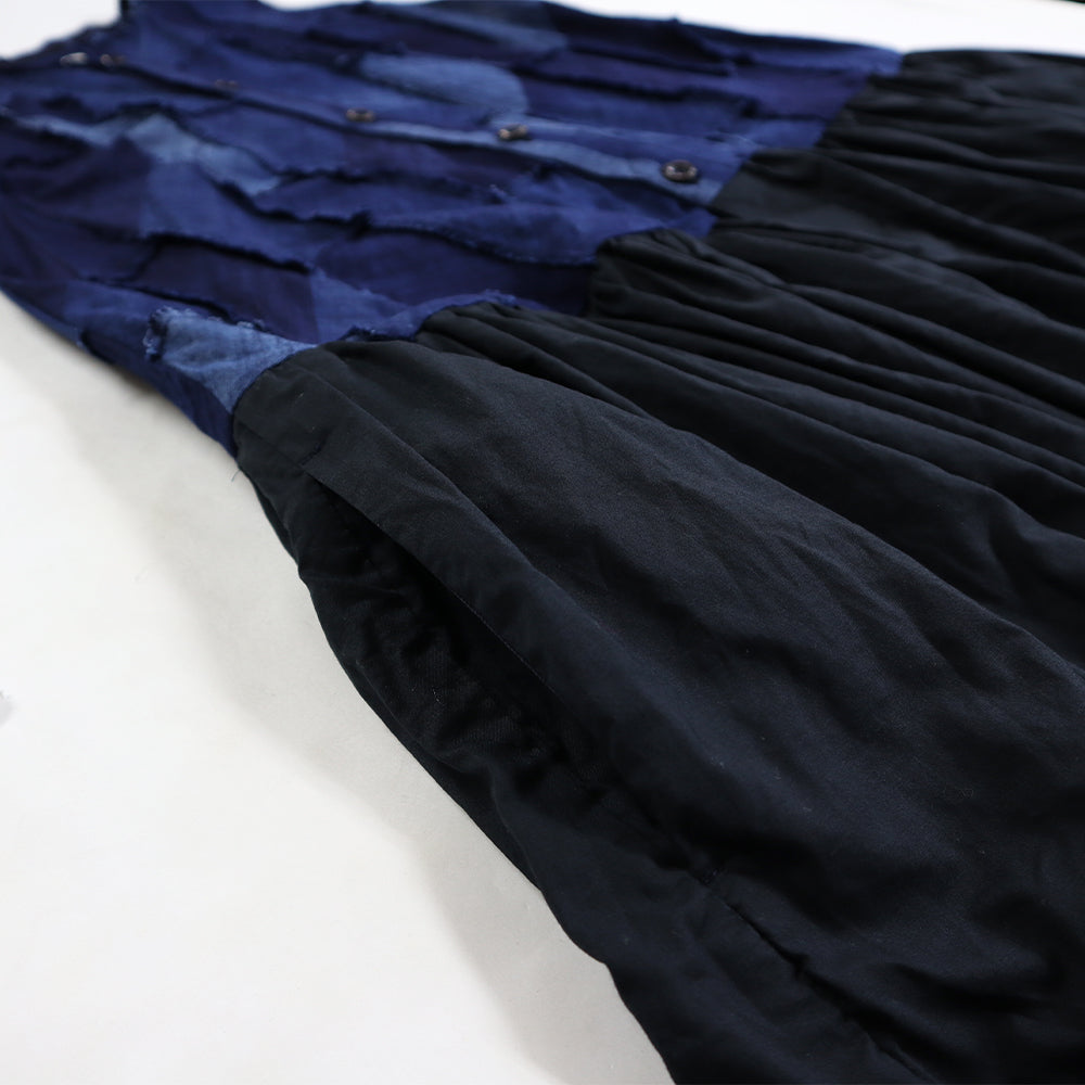 【予約商品】Giemon  久留米絣  ワンピース  G-233  日本製【2026ss】