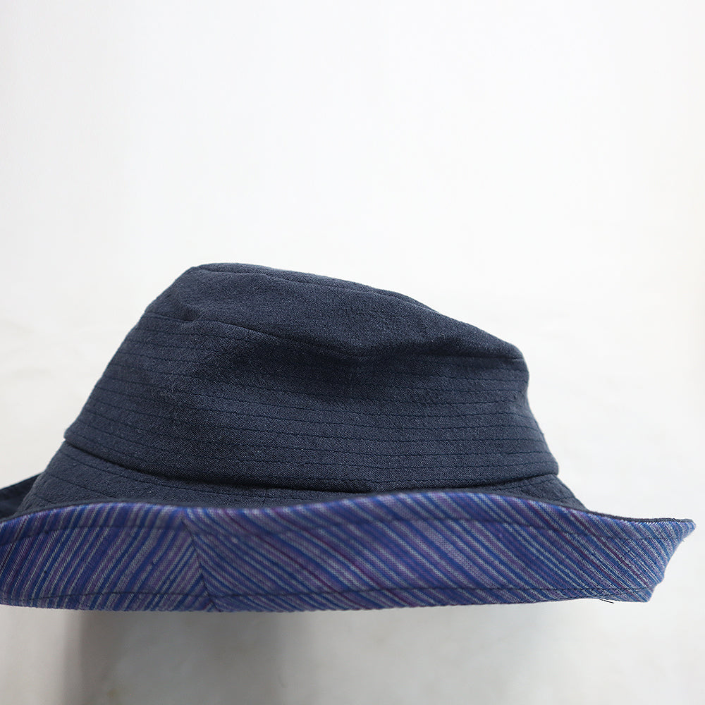 【予約商品】儀右ヱ門 久留米絣  帽子　BS-0007  日本製【2026ss】