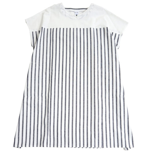 Giemon Giemon Kurume Kasuri Pullover Dress Y2172 Made in Japan [2025ss]