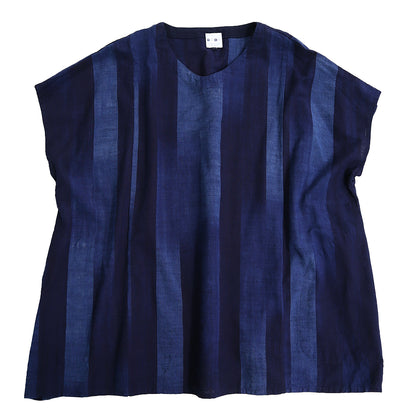 Giemon Giemon Blouse Y5126 Appappa Easy Clothes Kurume Kasuri Made in Japan [2023gs]