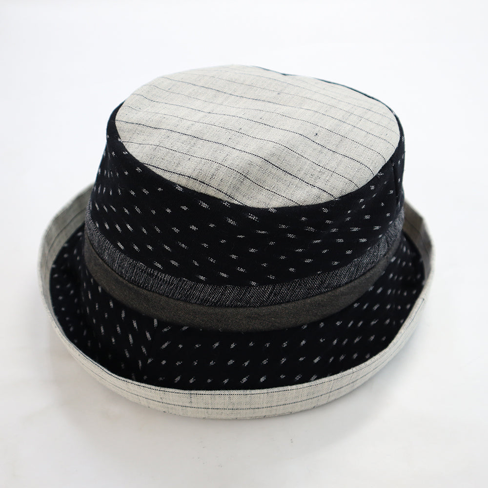 【予約商品】儀右ヱ門 久留米絣  帽子　BS-0029  日本製【2026ss】