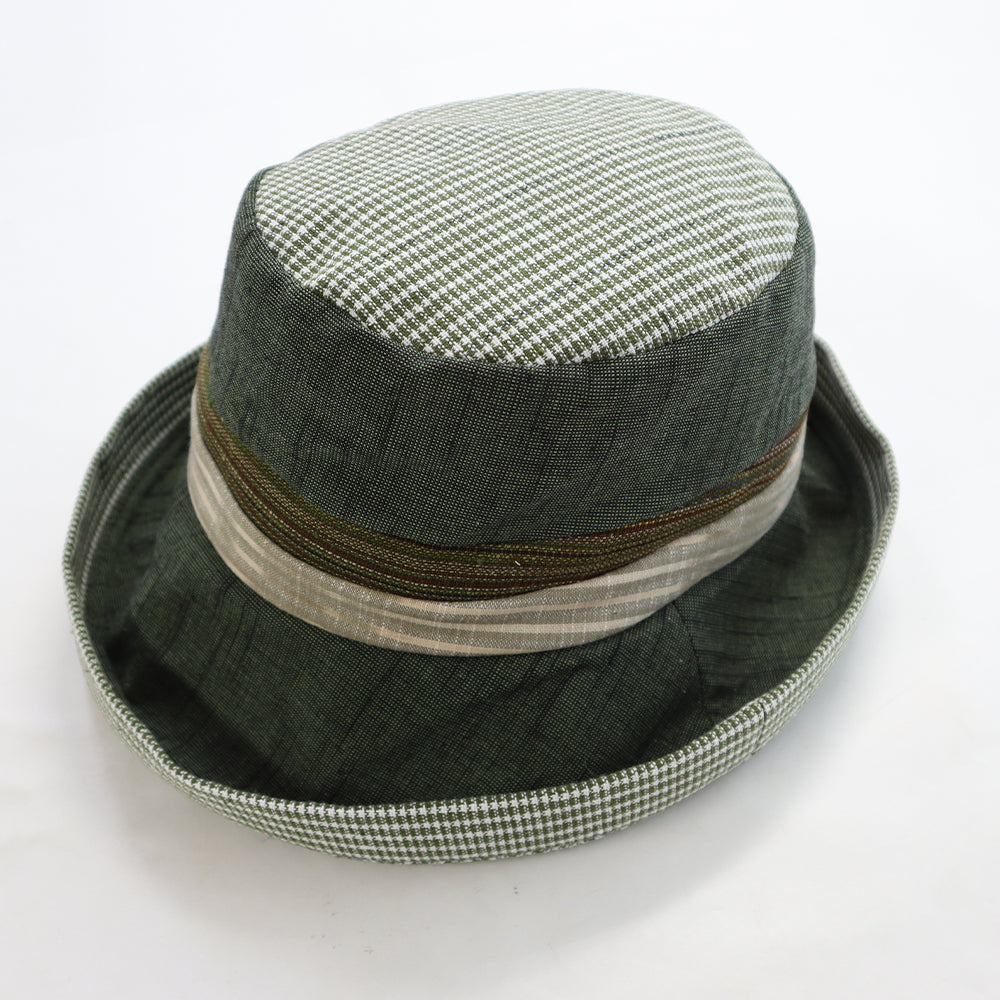 【予約商品】儀右ヱ門 久留米絣  帽子　BS-0029  日本製【2026ss】