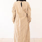 Dress Dress #2036W Mixed Cloth Beige/Indigo