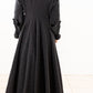 Dress Dress #2037Cotton Wool Dark Gray