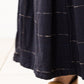 Skirt #9008W Mix Eye Cloth Indigo・Beige